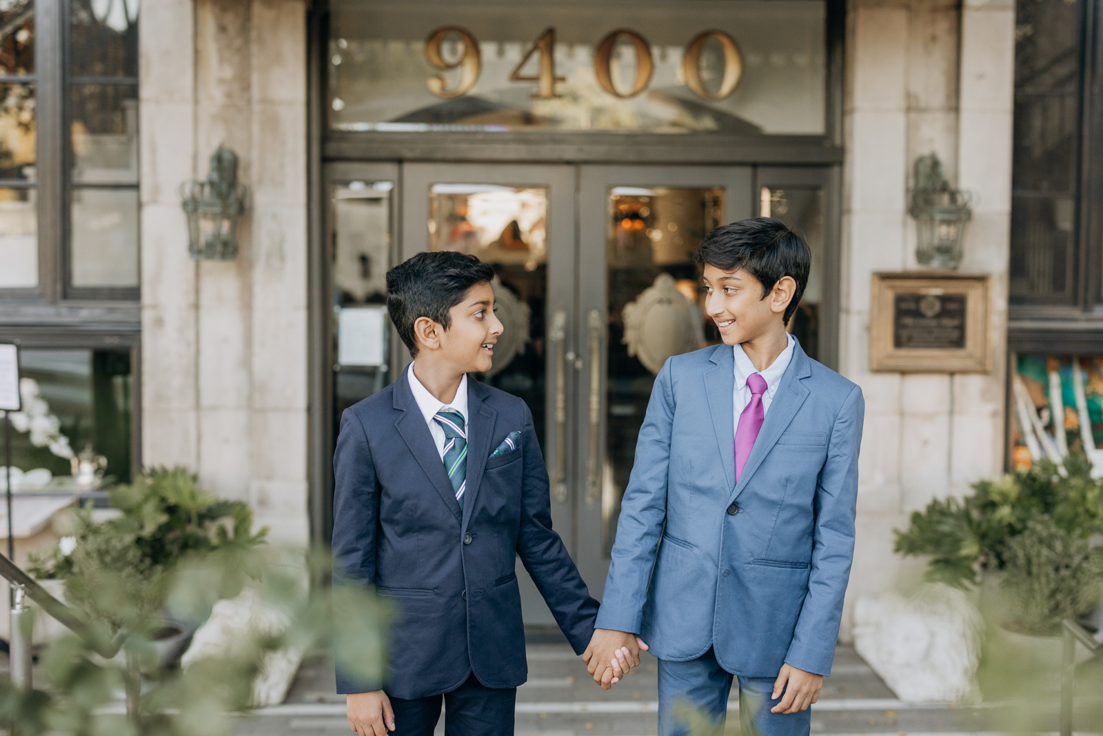 Formal kids photos Culver City Hotel Family