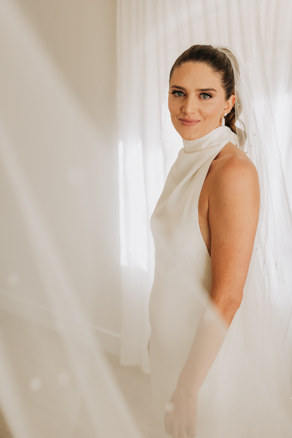 Bride with veil