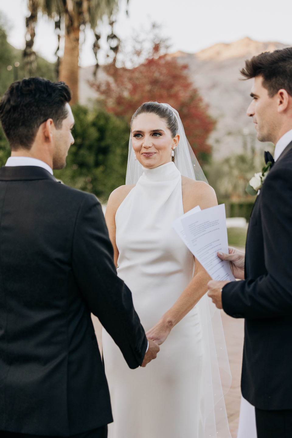 palm desert wedding ceremony