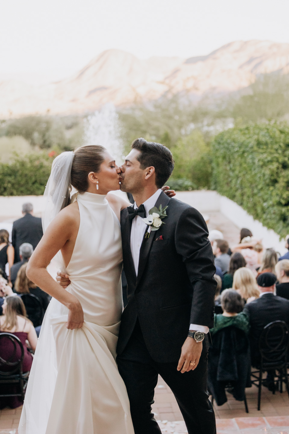 Kempa villa palm desert wedding ceremony