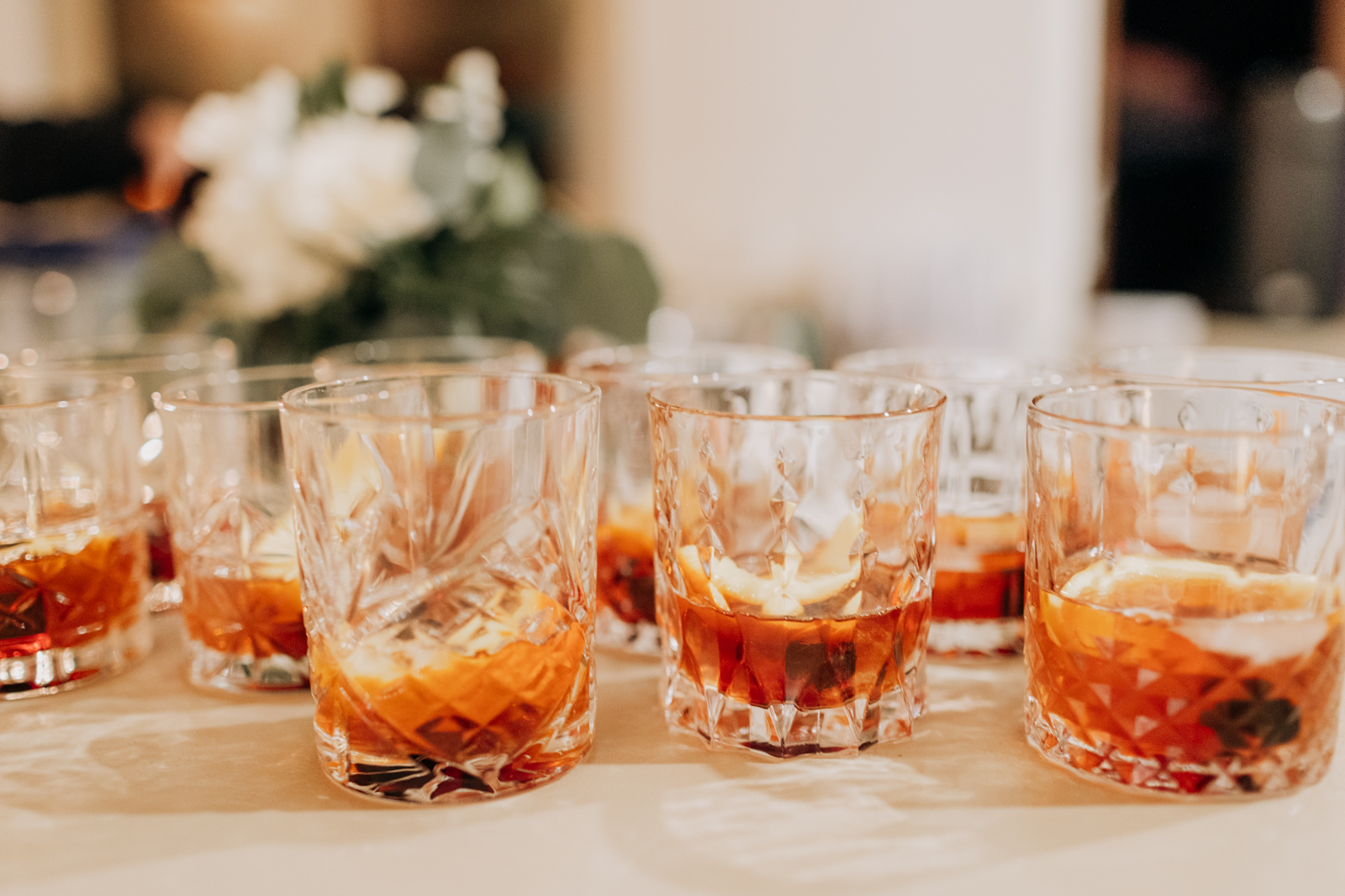 Wedding cocktails
