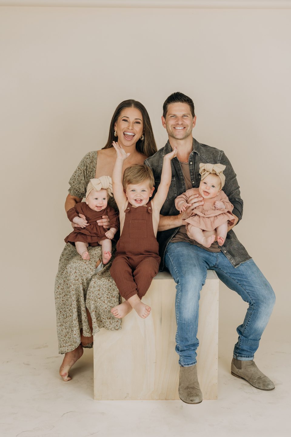 Costa Mesa Studio Family Portraits