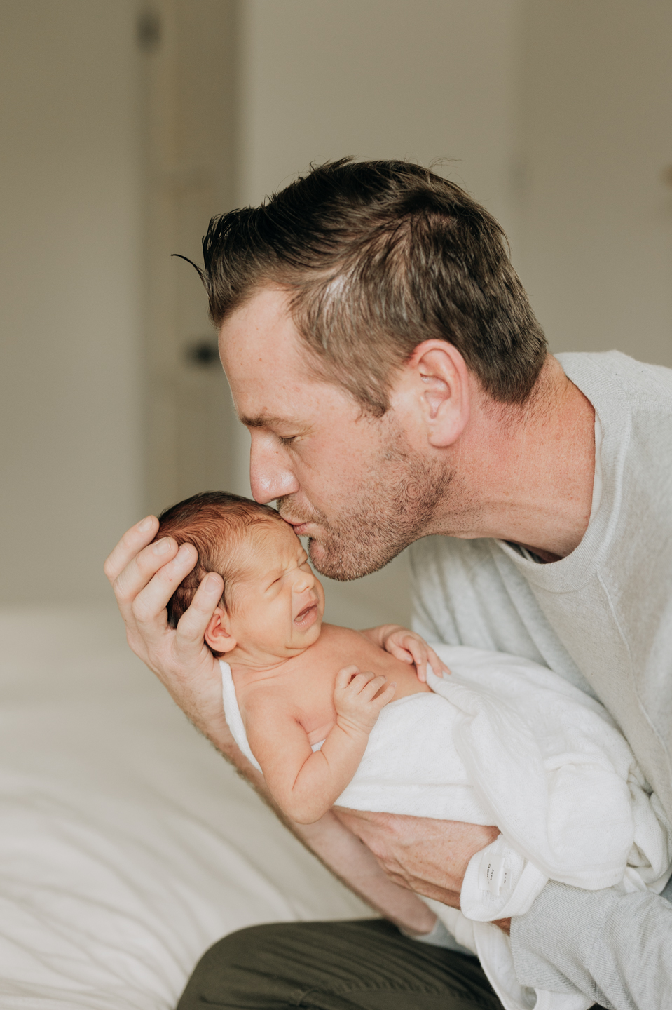 Father and baby photos
