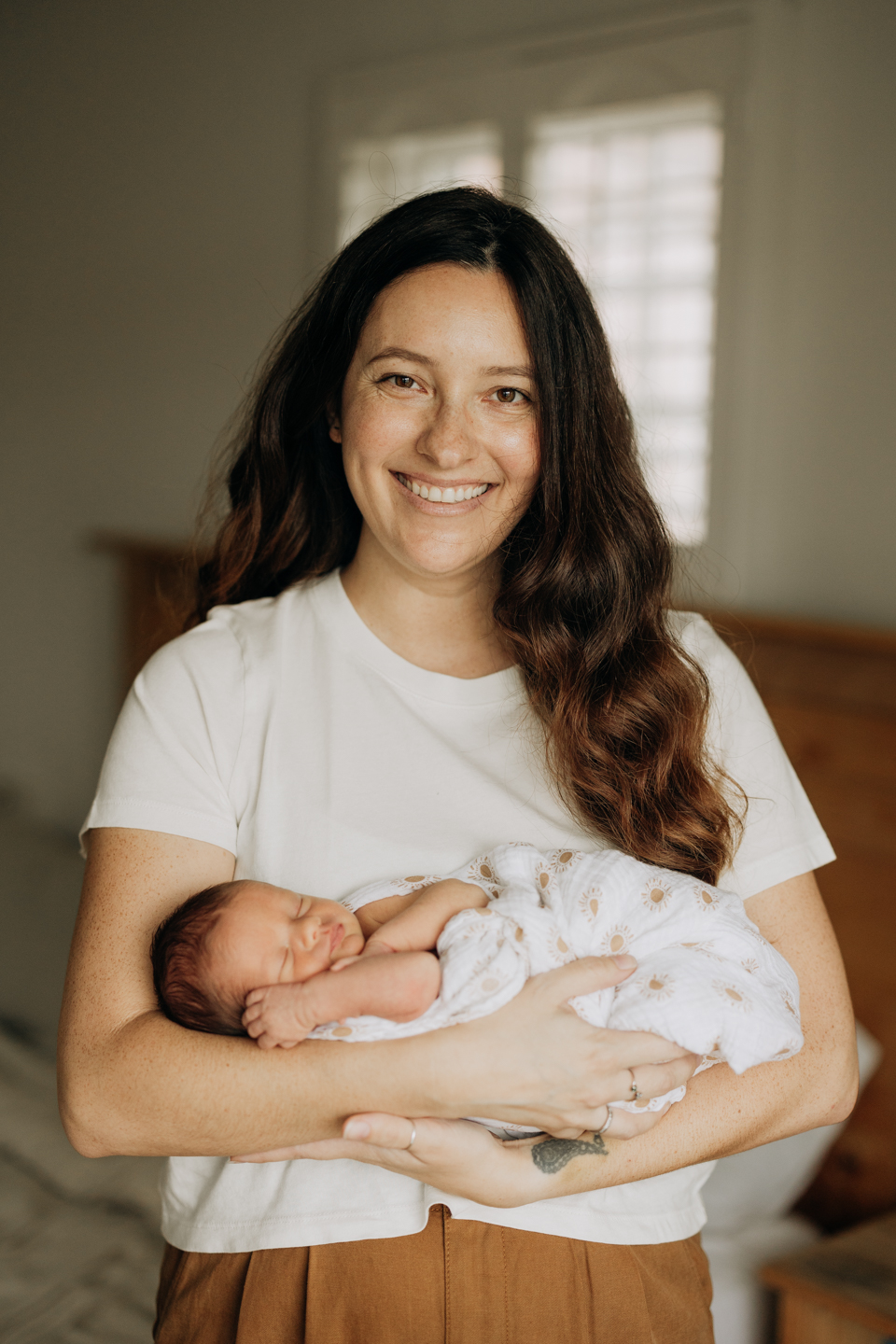 Mother and newborn photos