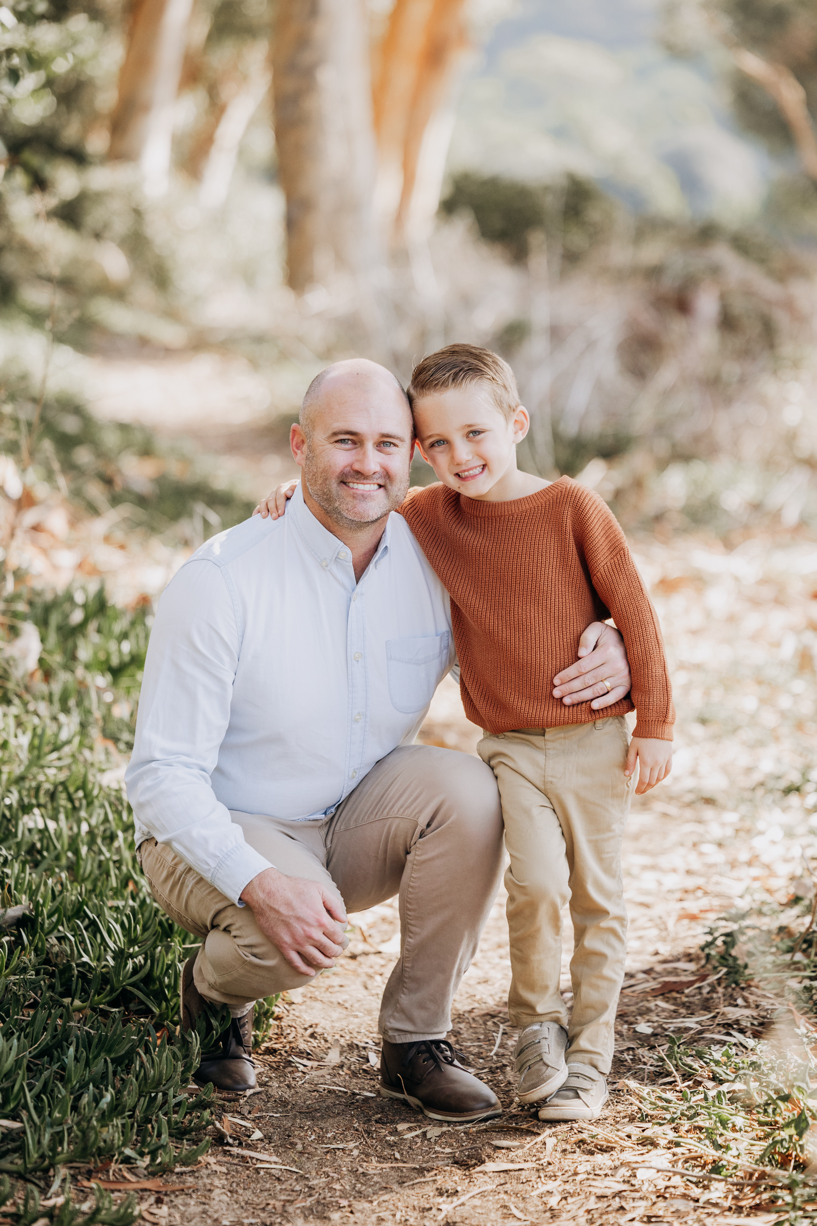 Father son portraits