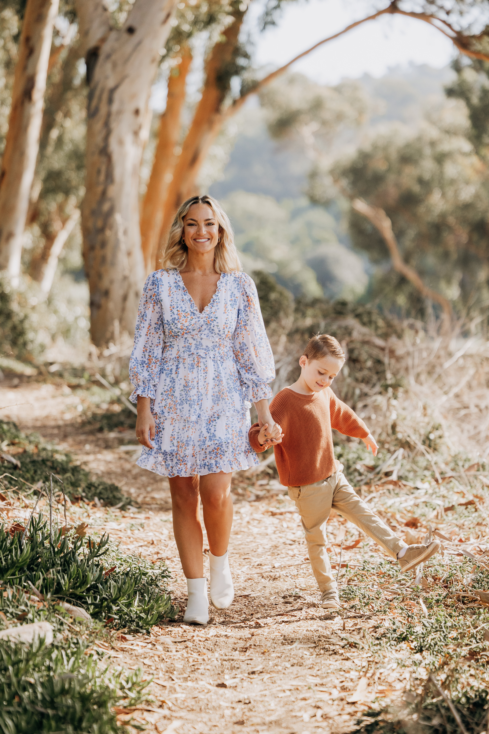 Mother and son