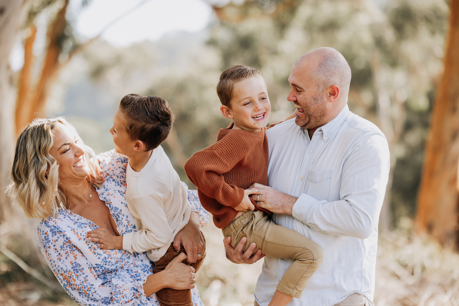 Outdoor family portraits