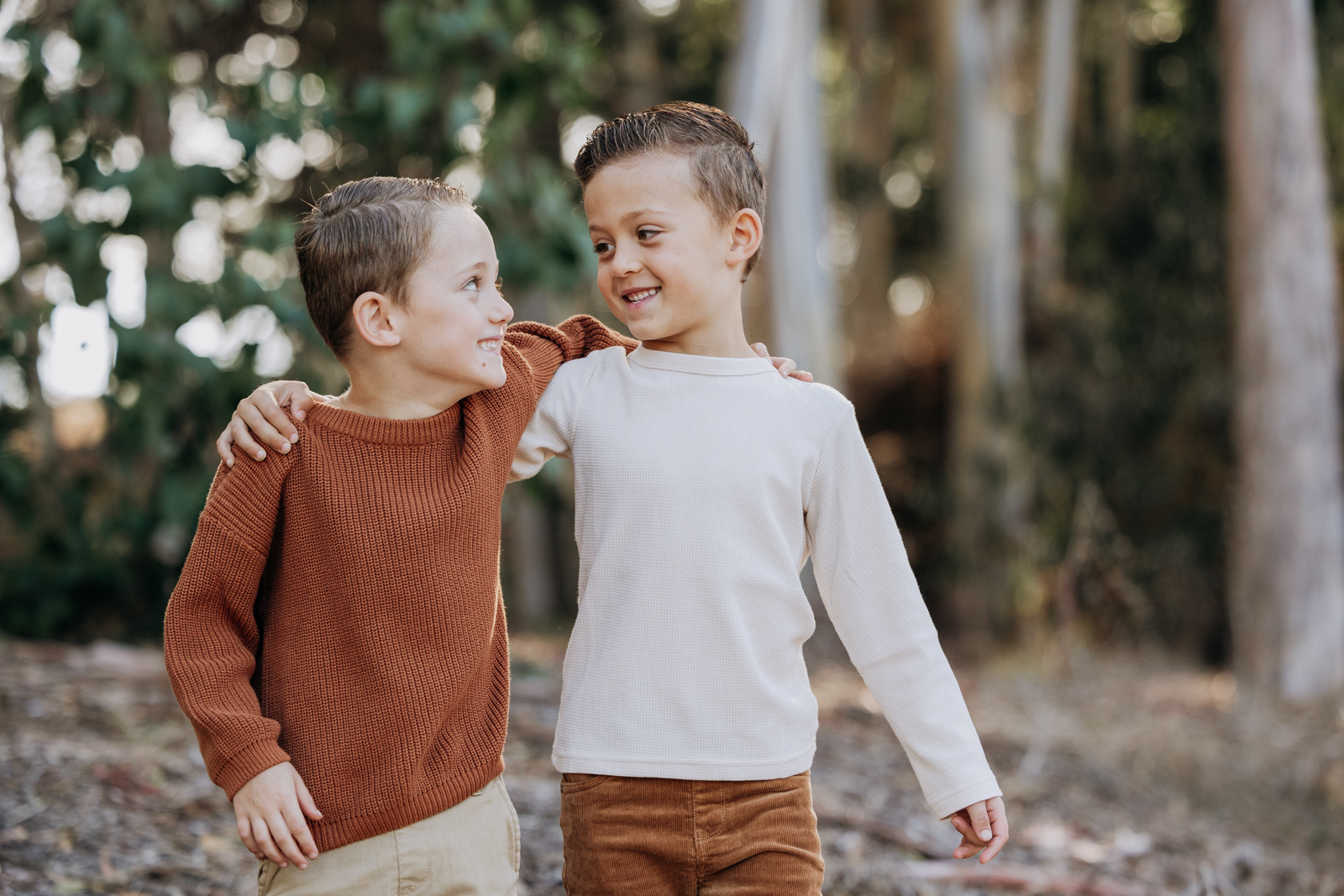 Fun sibling portraits