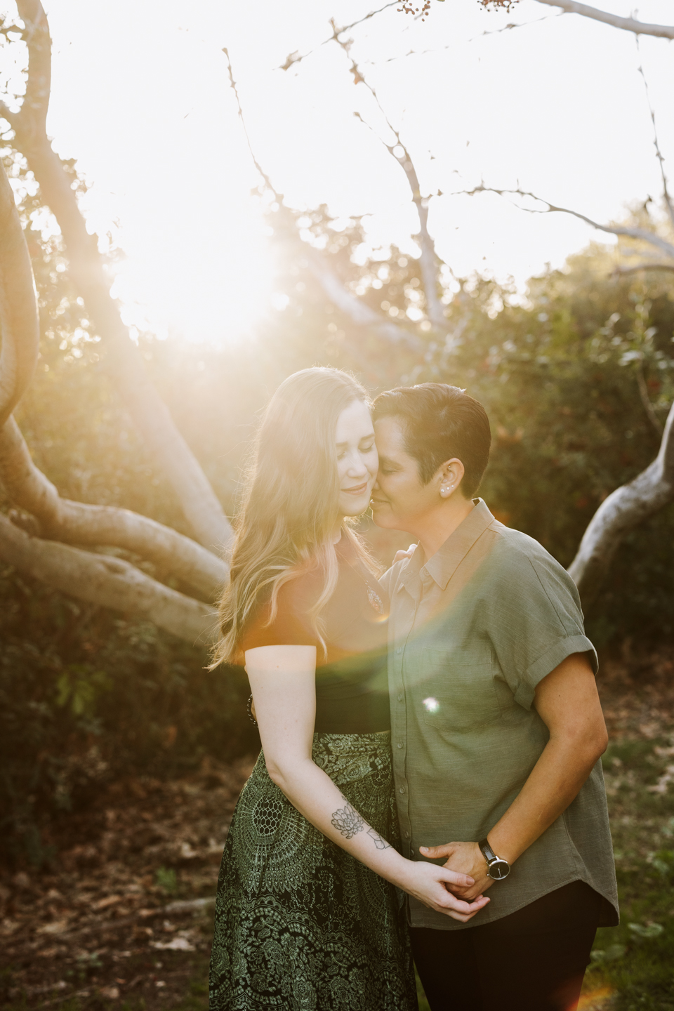 Hermosa Natural Park Los Angeles Engagement