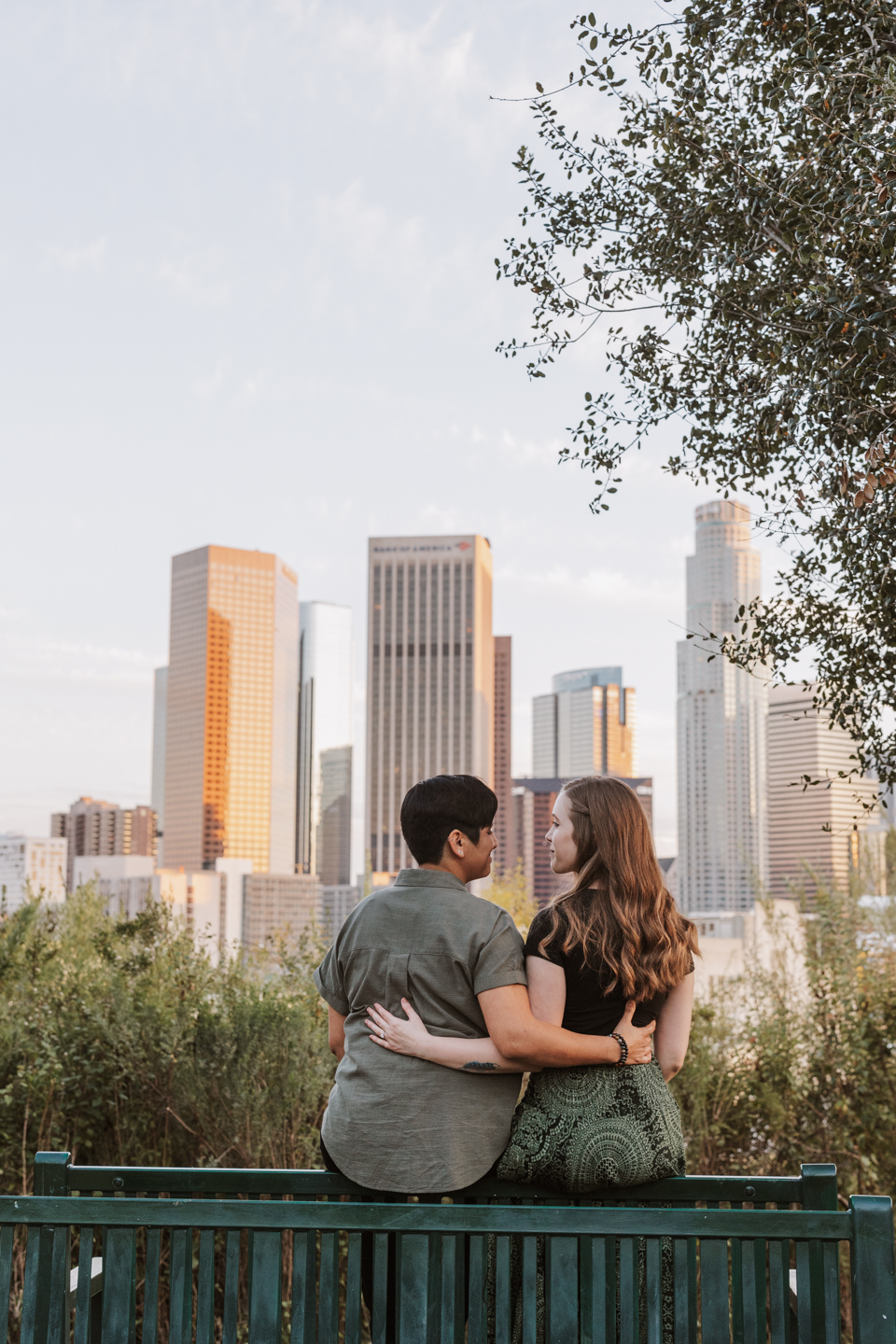 Hermosa Natural Park Los Angeles Engagement