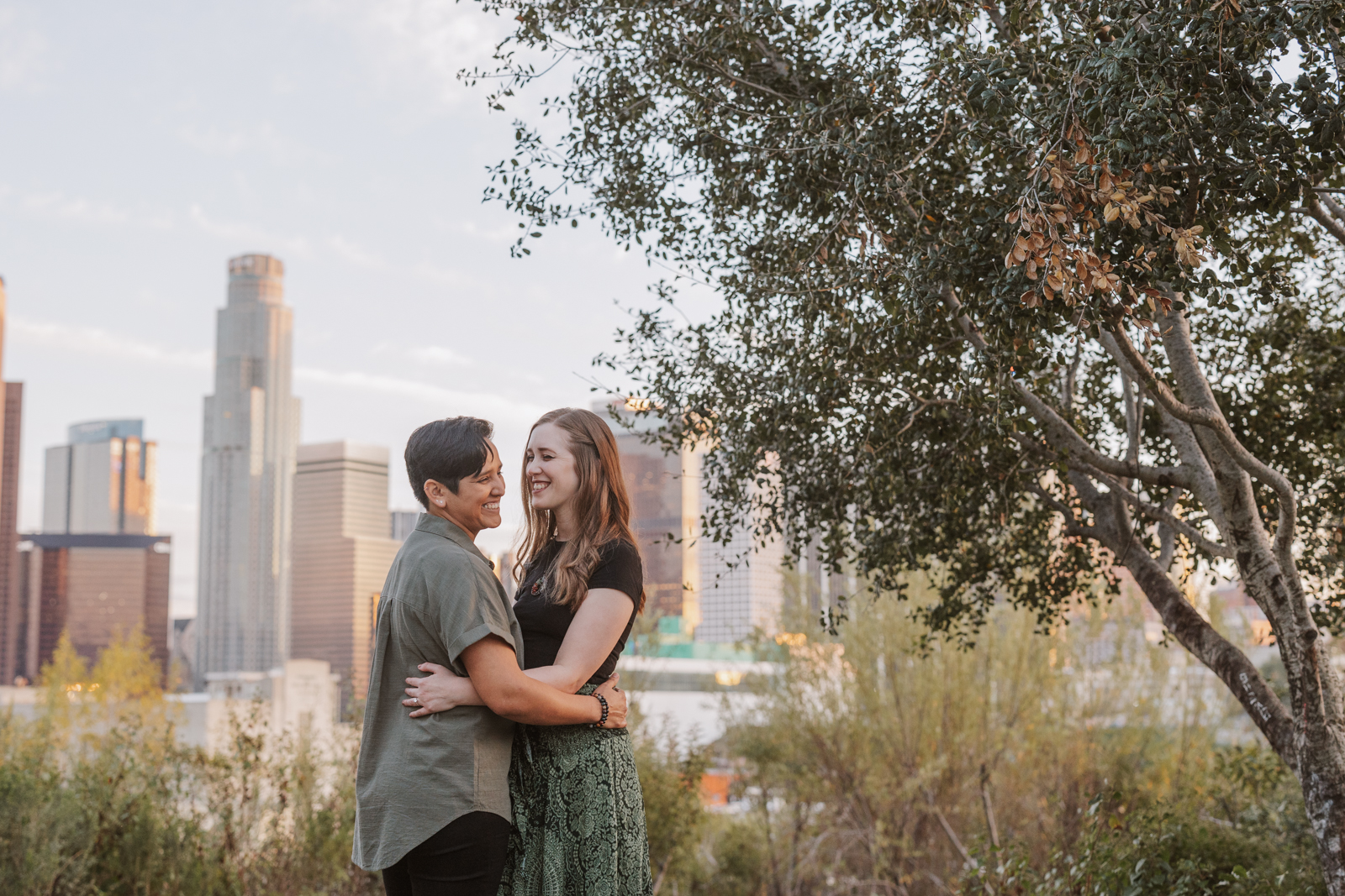 Hermosa Natural Park Los Angeles Engagement