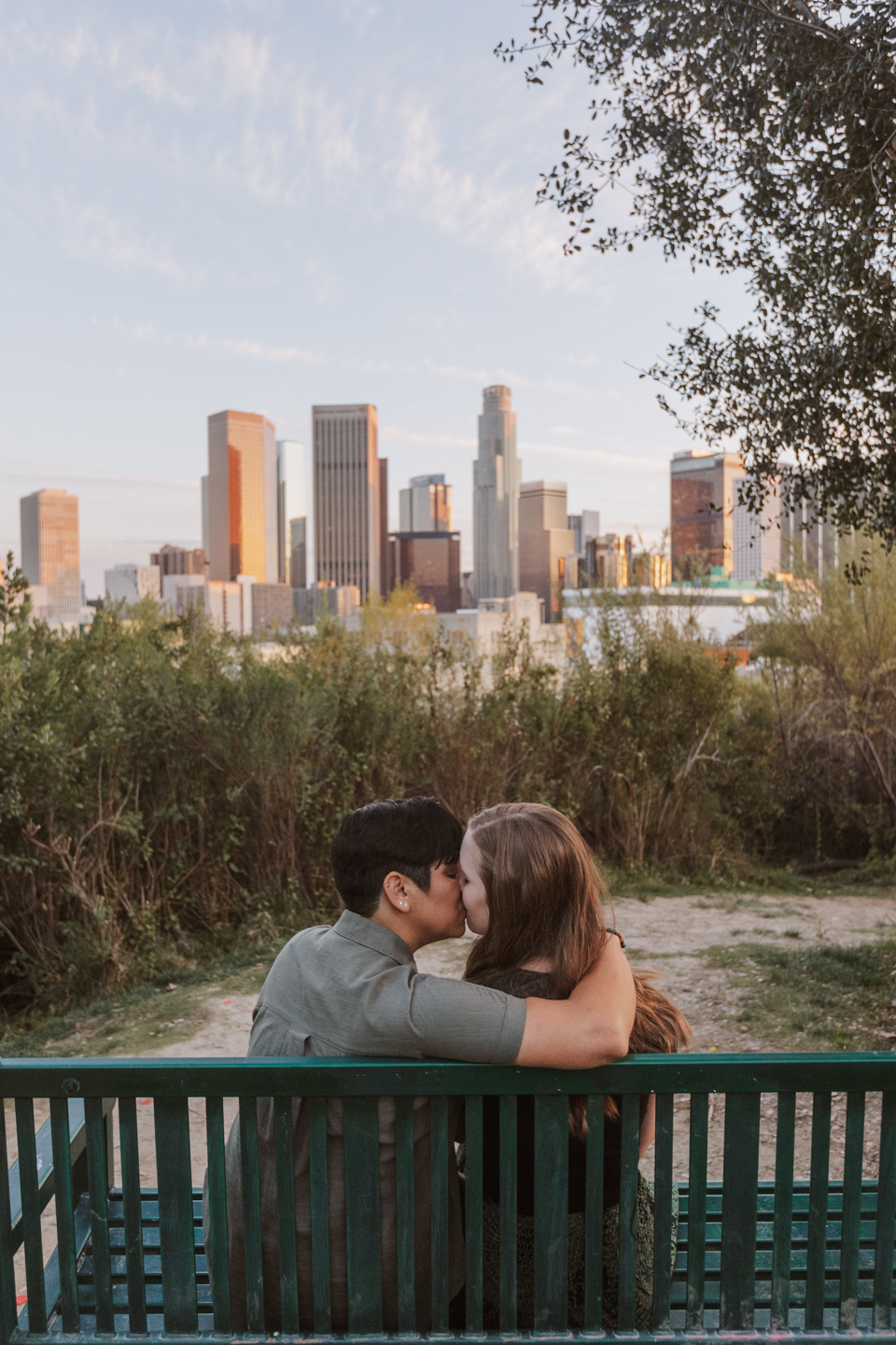 Hermosa Natural Park Los Angeles Engagement