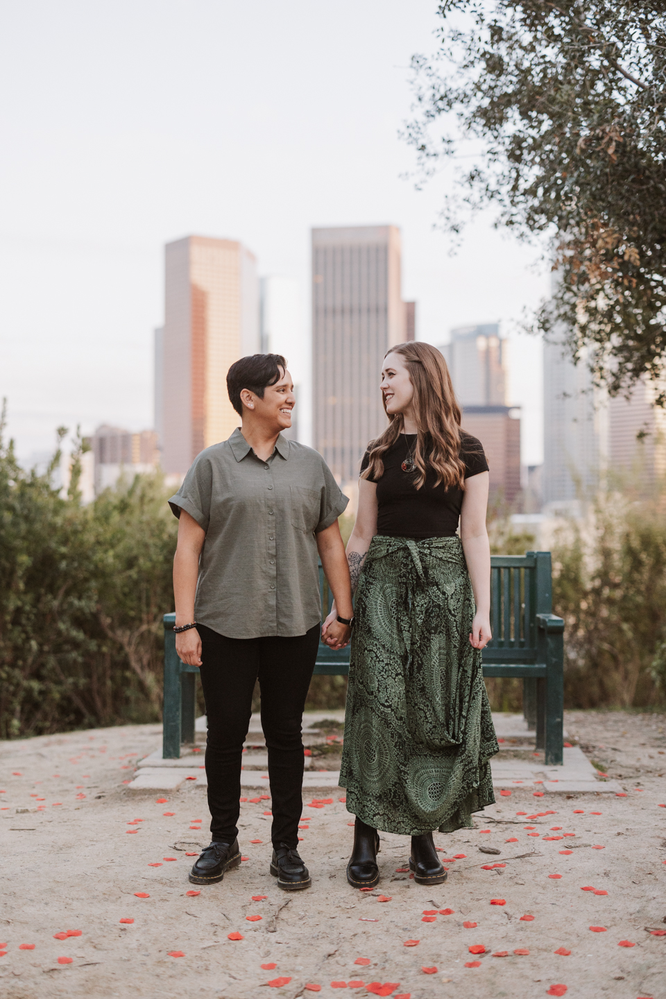 Hermosa Natural Park Los Angeles Engagement
