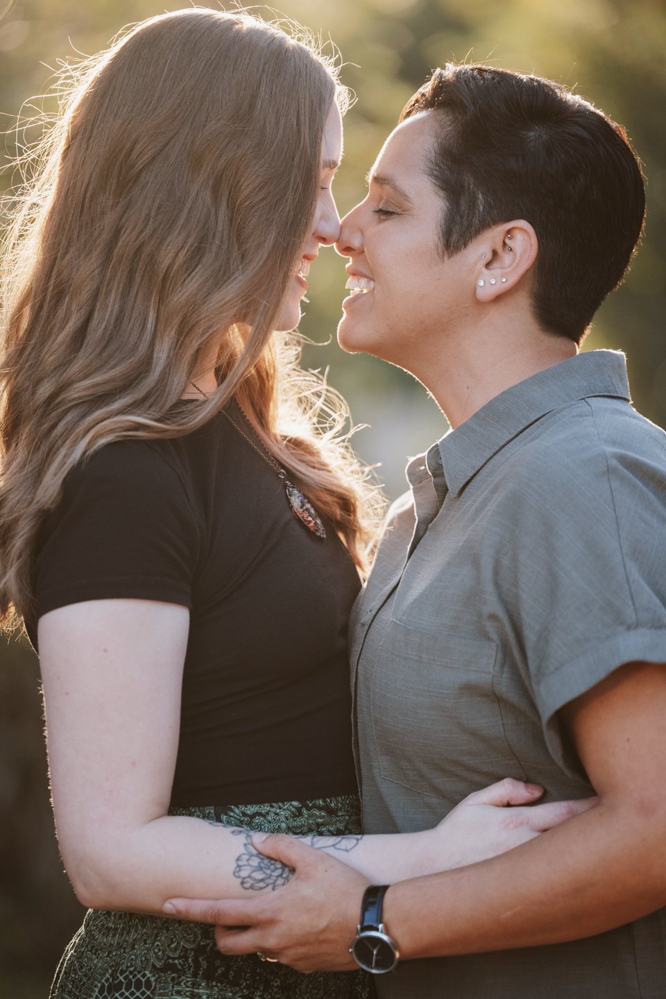 Same sex engagement photos