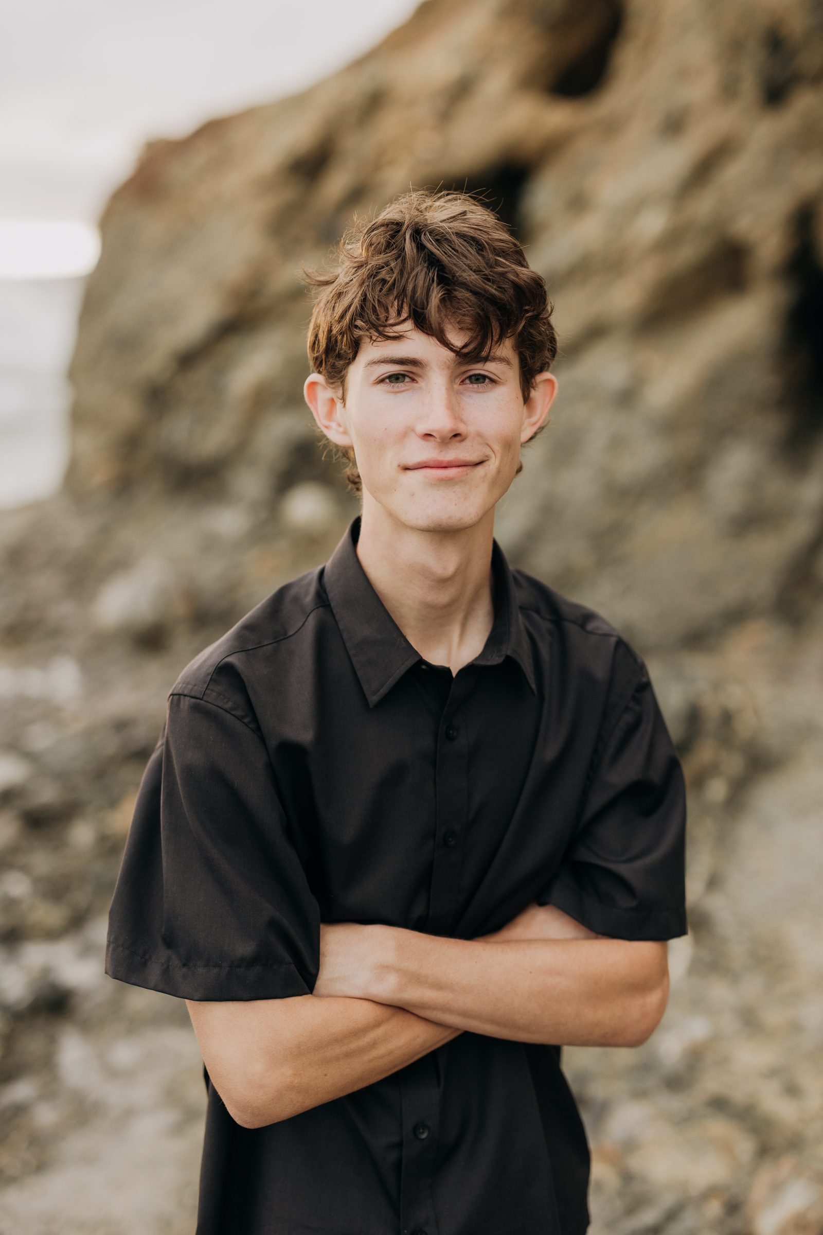 Victoria Beach senior photos