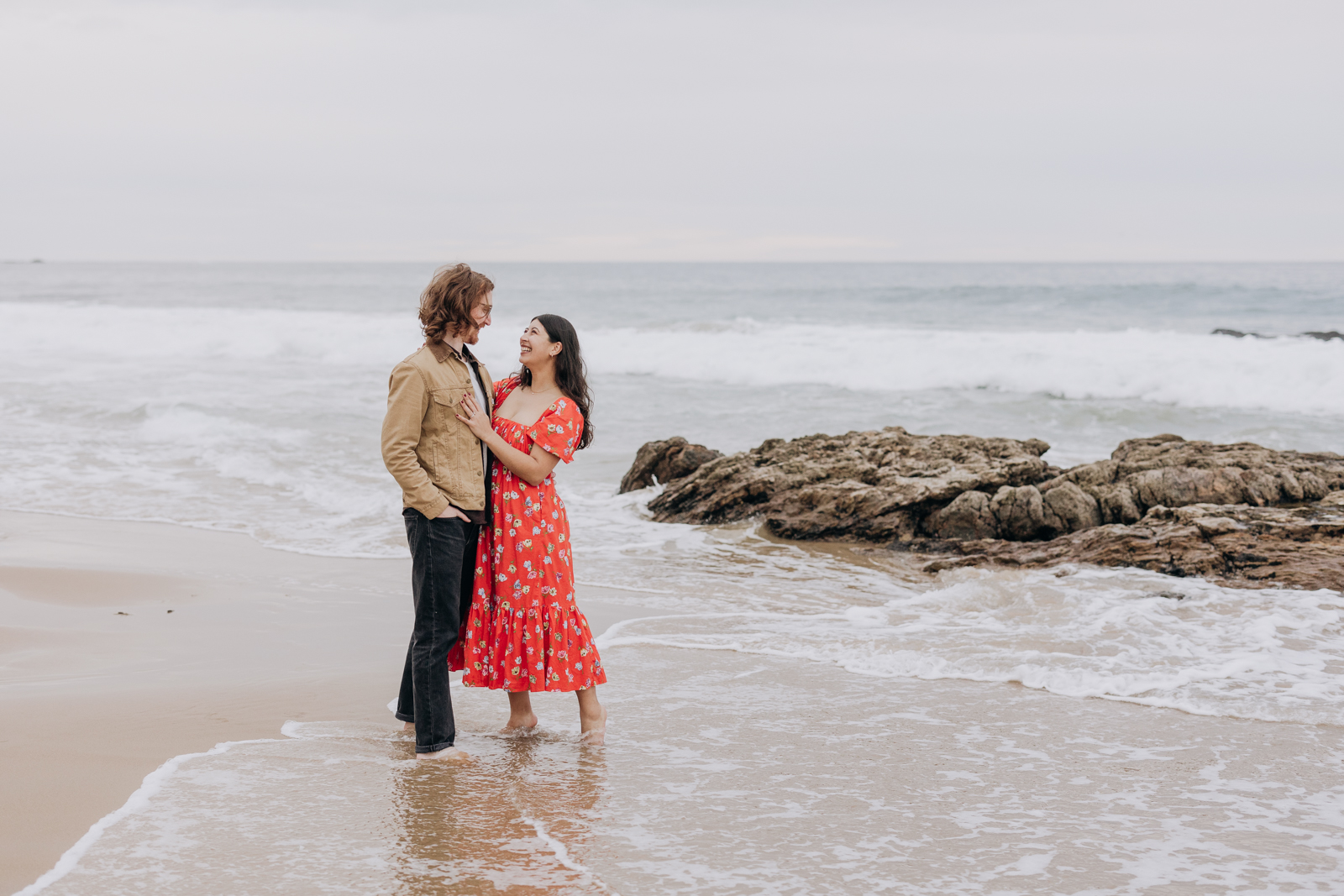 Beach engagement