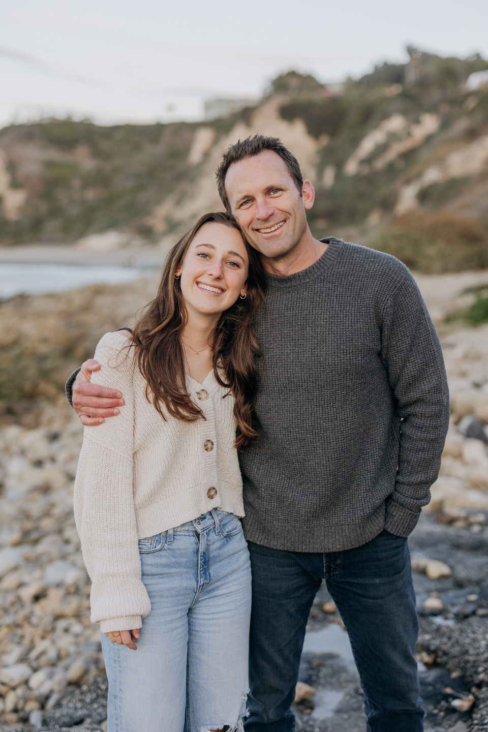 Father daughter portraits
