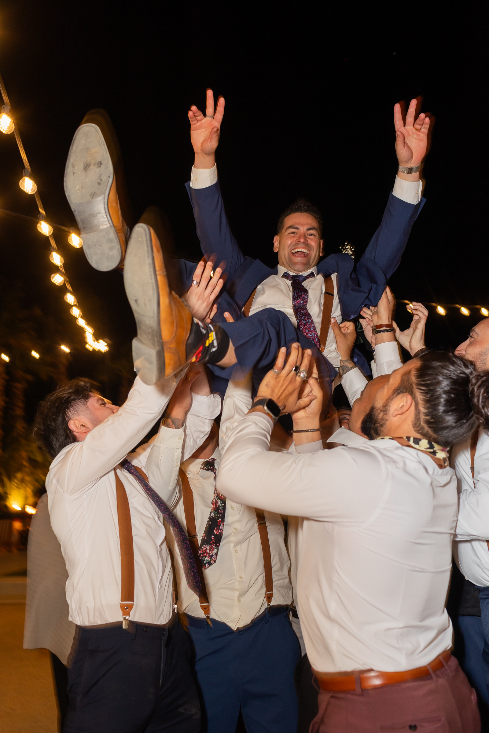 Dance floor reception party