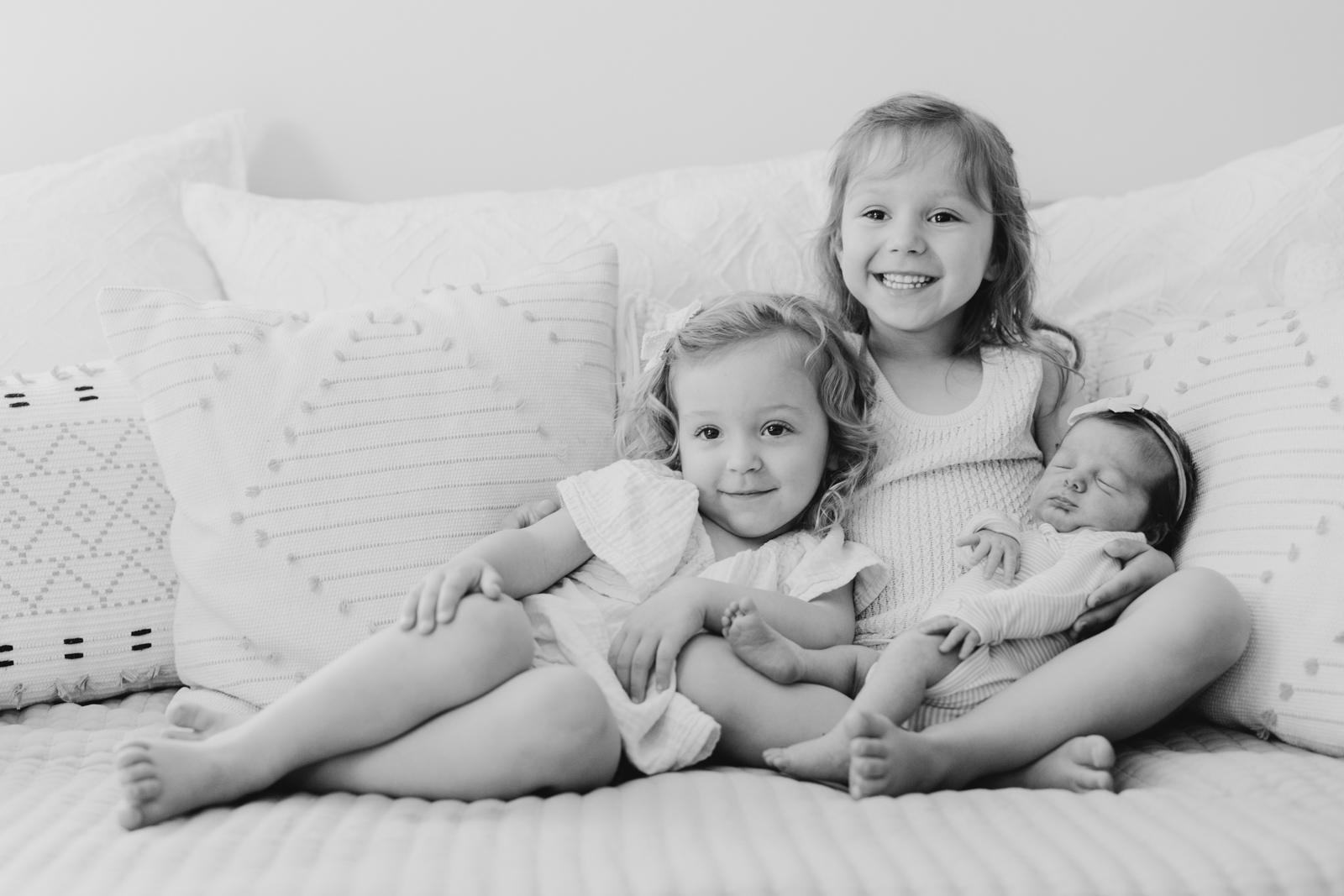 Newborn photos at home