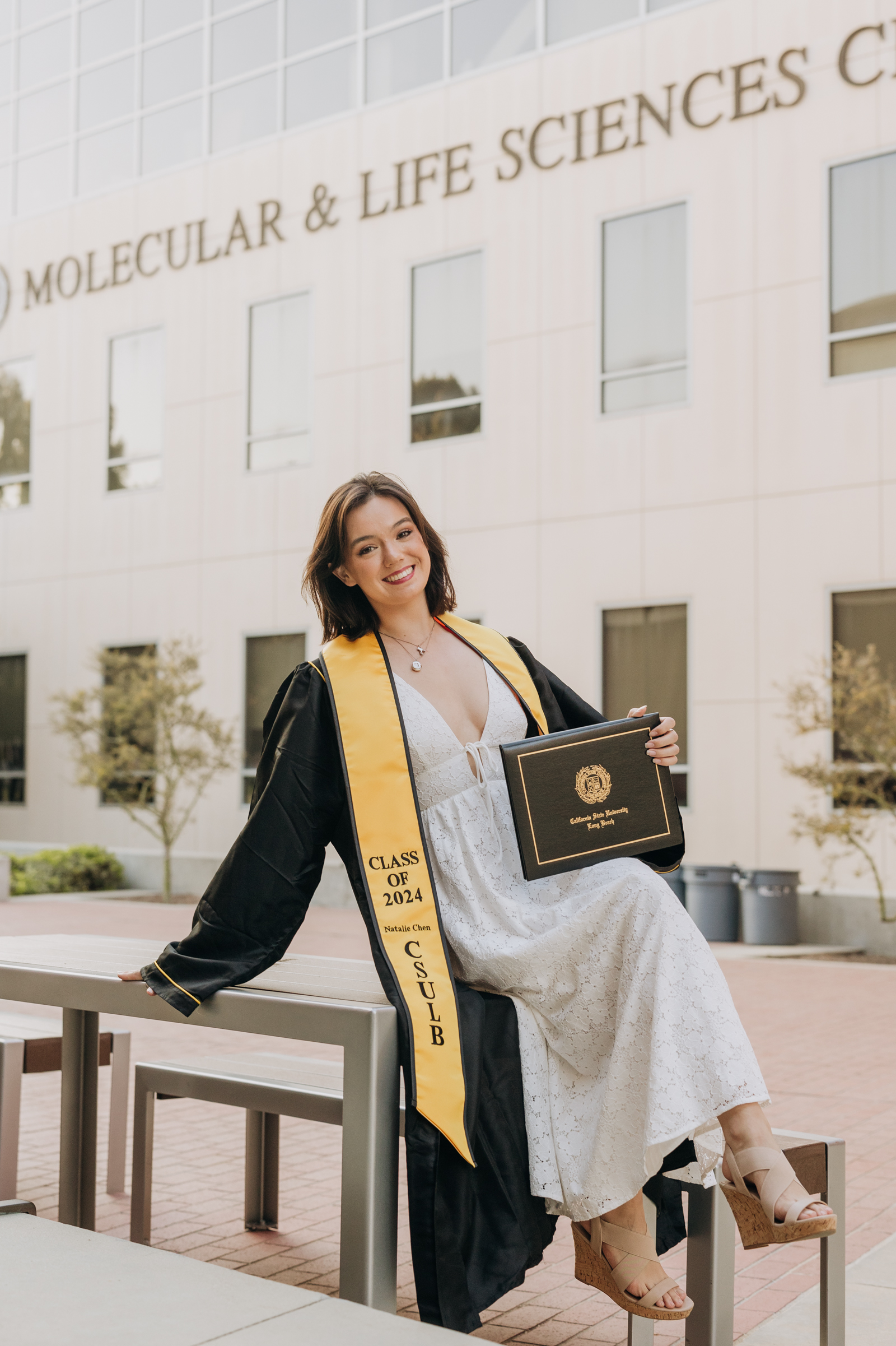 College graduation portraits